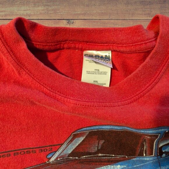 Retro Y2K Mustang Muscle Car Classics T-Shirt Mens Size XXL - Picture 3 of 5